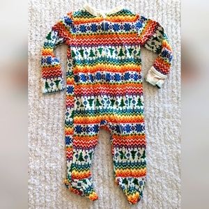 Rainbow fair isle Christmas pyjamas